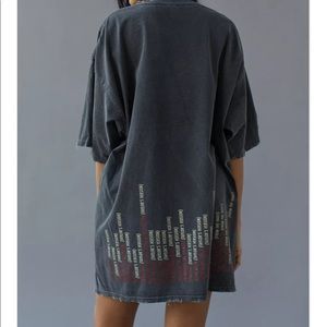 Urban outfitters Taylor Swift red shirt dress